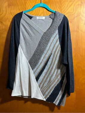 Aldo Martins Sweater in Mixed Neutrals, Size 10